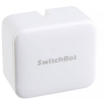 Intrerupator inteligent SwitchBot 27635, Wireless, 3 V, 50 m, Alb