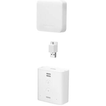 SwitchBot 27640, Control vocal, Wireless, 30 m, Alb