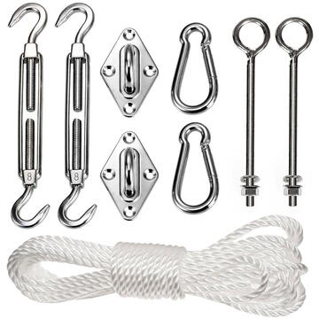 GREENBLUE Set metalic pentru fixarea velelor GB508