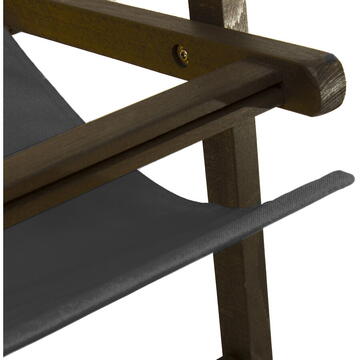 Sezlong cu cotiera si perna GreenBlue Premium GB283 negru