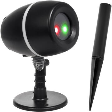 Proiector laser GreenBlue GB150 de Crăciun pentru exterior