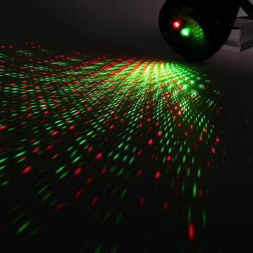 Proiector laser GreenBlue GB150 de Crăciun pentru exterior