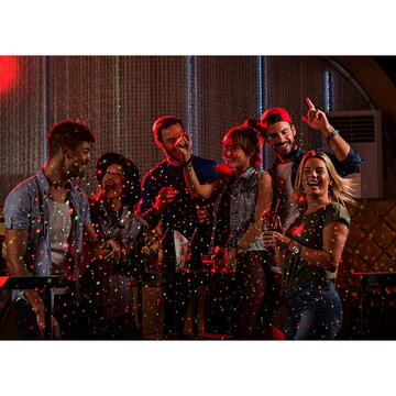 Proiector laser GreenBlue GB150 de Crăciun pentru exterior