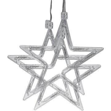 Perdea luminoasă Maclean LED 3m, lungime 5,2m, 120 LED-uri, 8 moduri de iluminare, 220-240V AC 50/60Hz, temperatură culoare 3000K, MCE418