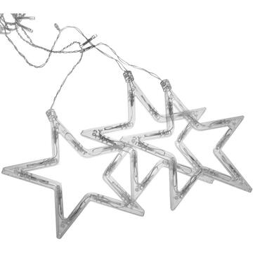 Perdea luminoasă Maclean LED 3m, lungime 5,2m, 120 LED-uri, 8 moduri de iluminare, 220-240V AC 50/60Hz, temperatură culoare 3000K, MCE418