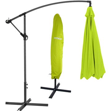 GREENBLUE Umbrelă de grădină , verde deschis, 350x250cm, GB377 BG