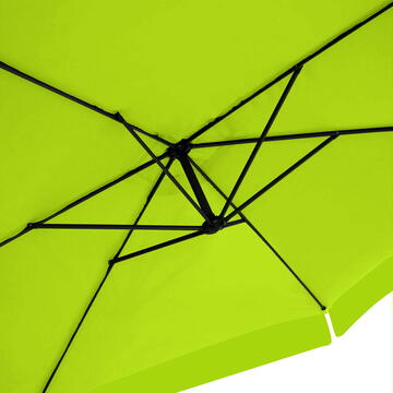 GREENBLUE Umbrelă de grădină , verde deschis, 350x250cm, GB377 BG