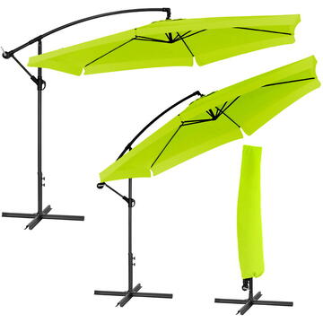 GREENBLUE Umbrelă de grădină , verde deschis, 350x250cm, GB377 BG