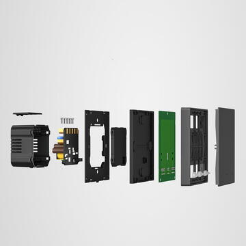 Sonoff Smart 3-Channel Wi-Fi Wall Switch Black (M5-3C-80)