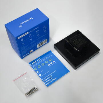 Intrerupator inteligent Sonoff M5-3C-86, 100-240V AC, 1320 W, Negru