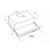 Hota Cooker hood under-cabinet AKPO WK-7 LIGHT ECO 60 INOX (265,5 m3/h; 600mm; inox color)