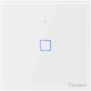 Intrerupator inteligent Sonoff IM190314009, 2 A, 2.4 GHz, Alb