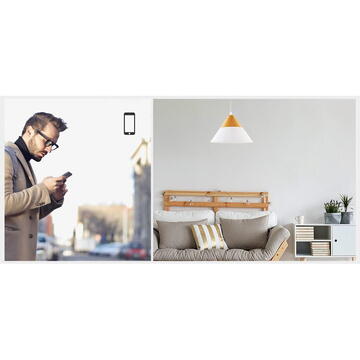 Intrerupator inteligent Sonoff IM190314010, 4 A, 2.4 GHz, Alb