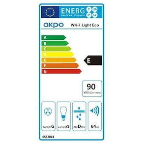 Hota Akpo WK-7 Light 60  LED hood