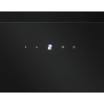 Hota Bomann extractor hood 7603 G LED 60cm black A