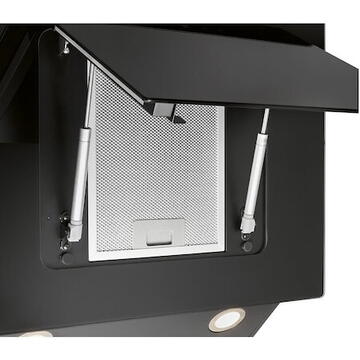 Hota Bomann extractor hood 7603 G LED 60cm black A