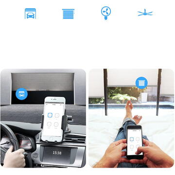 Releu inteligent Sonoff 4CHR3, 4 canale, 90V~250V, Alb