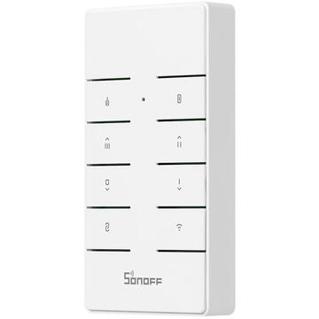 Telecomanda multifunctionala Sonoff 032311, 433 MHz, Alb