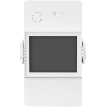 Intrerupator inteligent Sonoff POWR320D, Wireless, 	240 V, Alb
