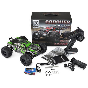 Amewi RC Auto Conquer   Truggy    Li-Ion 1300mAh grün/14+