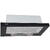 Hota ELICA ELITE 14 BL/A/60, Putere de absorbtie 304 mc/h, Sistem recirculare, Iluminare LED, Filtru de grasime, Clasa C, 60 cm, Negru