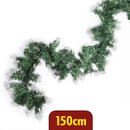 Ghirlandă, brad verde, bogat - 150 cm