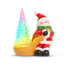 Family Pound Decor de Crăciun LED RGB - om de zăpadă - 13 x 7 x 15 cm