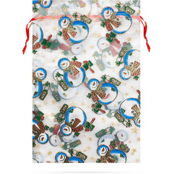 Family Pound Plasă cadou Organza - 4 tipuri - 20 x 30 cm