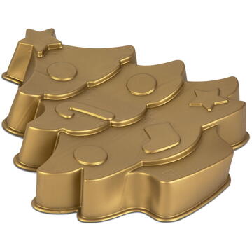 Family Pound Formă de copt din silicon - brad - 28 x 25 x 4,5 cm