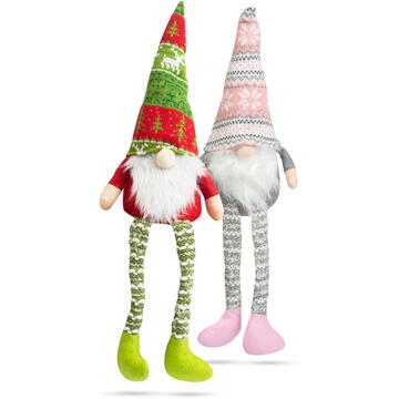 Family Pound Crăciun cu picioare de spiriduș scandinav - 2 tipuri - 50 cm