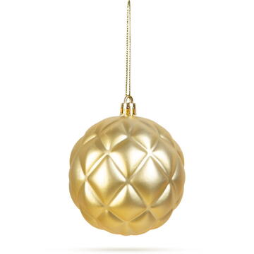 Set globuri aurii pentru brad - 6 piese /pachet