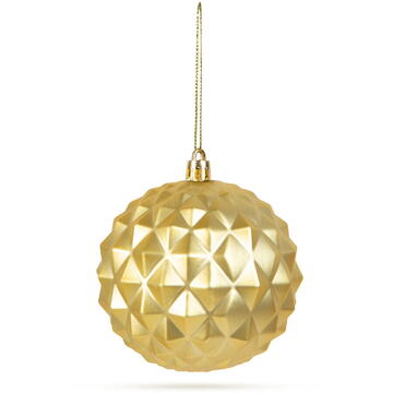 Set globuri aurii pentru brad - 6 piese /pachet