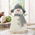 Decor om de zăpadă - cu pălărie - 35 x 22 cm