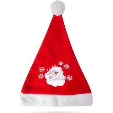 Căciulă de Moș Crăciun - 27 x 39 cm