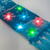 Fular de Crăciun - 100 cm - LED, cu baterie, albastru