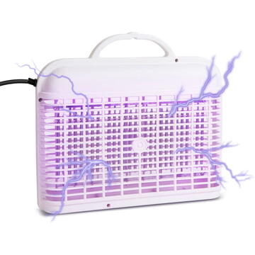 Garden of Eden Capcană UV pentru insecte - 230V, suspendată - albă