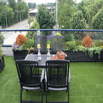 Garden of Eden Pardoseală din iarbă artificială - 30 x 30 cm - 11 buc/pachet