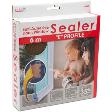 Delight Bandă autoadezivă pt. etanşarea uşilor şi ferestrelor