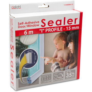Delight - Bandă autoadezivă pt. etanşarea uşilor şi ferestrelor