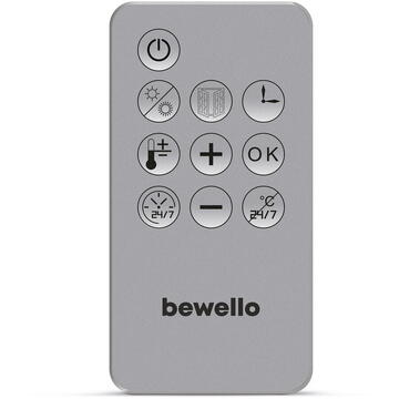 Bewello Radiator de perete - cu telecomandă - 2000 W