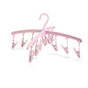 Family Uscător de rufe cu 12 cleme - roz