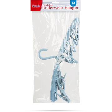 Family Uscător de rufe cu 12 cleme - albastru deschis