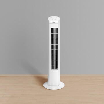 Bewello Ventilator coloană - 220-240V, 45 W - alb