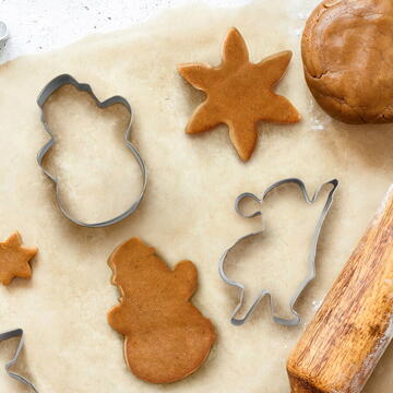 Set forme pentru fursecuri - inox - 4 piese / pachet