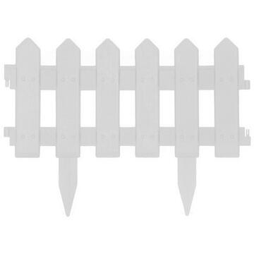 Garden of Eden Bordura pt. pat de flori / gard - 40,5 x 29,5 cm - alb