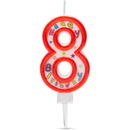 Family Lumânare pentru tort în forma cifrei 8