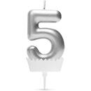 Family Lumânare pentru tort în forma cifrei 5