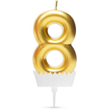 Family Lumânare pentru tort în forma cifrei 8