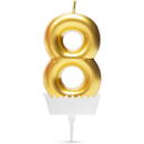 Family Lumânare pentru tort în forma cifrei 8