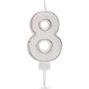 Family Lumânare pentru tort în forma cifrei 8